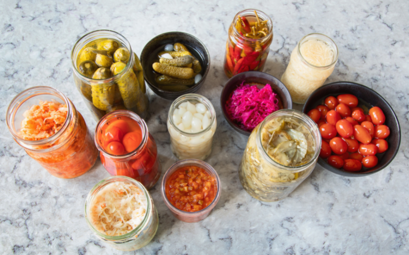 verdure fermentazione lattica