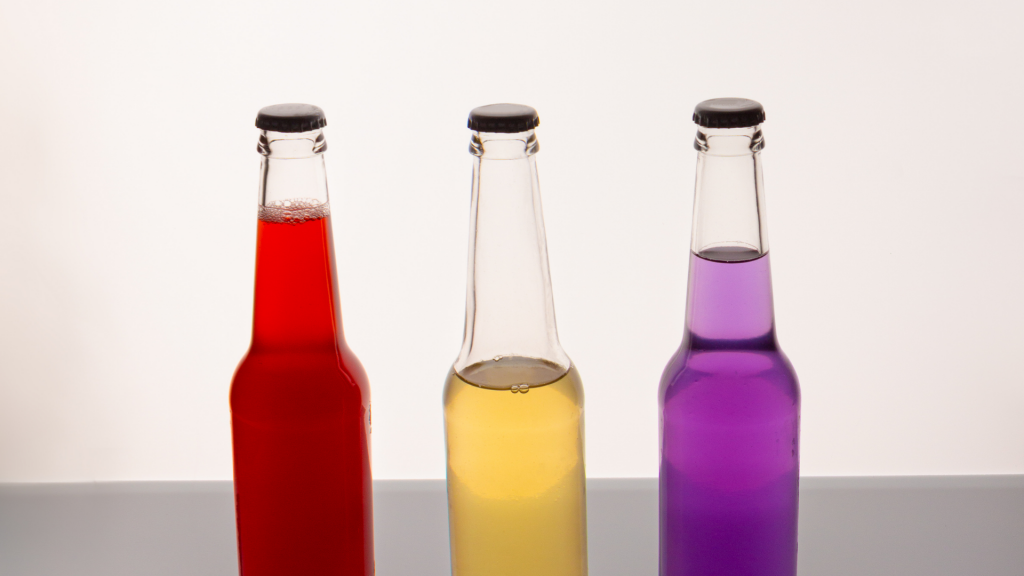 bottiglie di hard kombucha