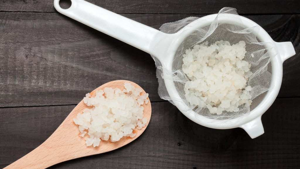 granuli kefir d'acqua