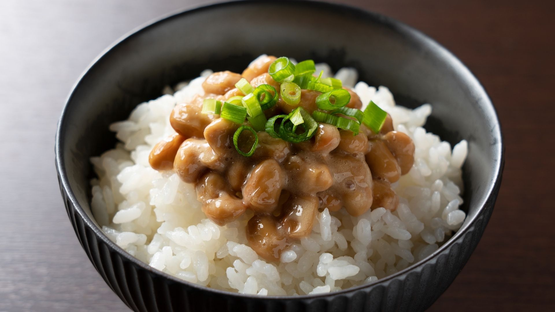natto con riso