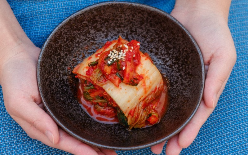 kimchi fermentato coreano