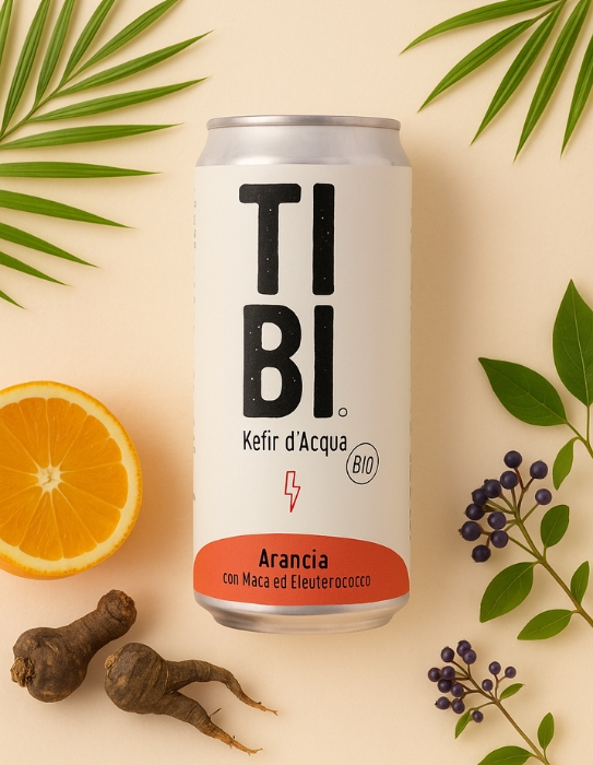 Kefir d'Acqua con Maca ed Eleuterococco (330ml) - TIBI