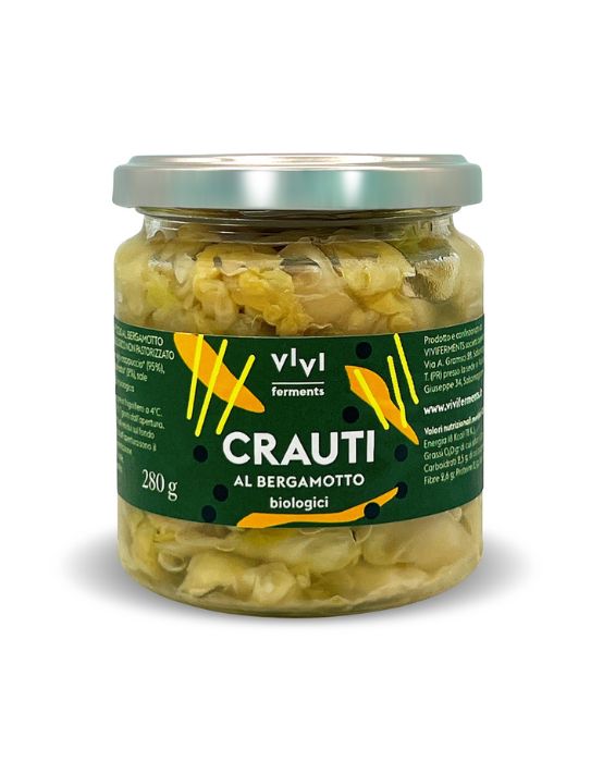 Crauti al Bergamotto - Vivi Ferments
