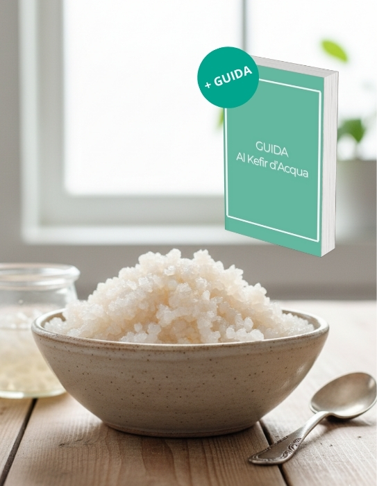 Grani di Kefir d'Acqua (10g) + GUIDA all'autoproduzione