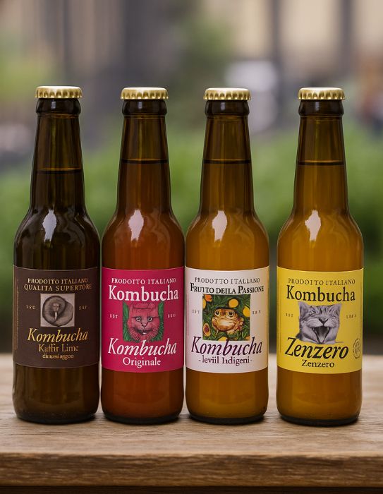 Box Degustazione Kombucha (4 Gusti - 12 bott.) - FruiLab