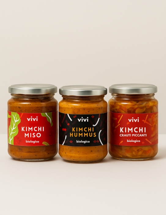 Maxi Box Kimchi (con 3 diverse tipologie) - Vivi Ferments