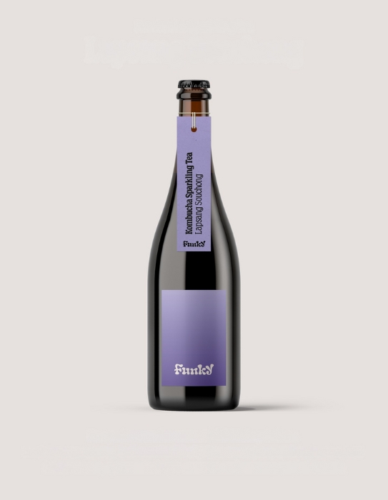 Premium Kombucha Lapsang Souchong (Cina, Fujian) Monovarietale 0,75 cl - Funky Fermenteria - immagine 3