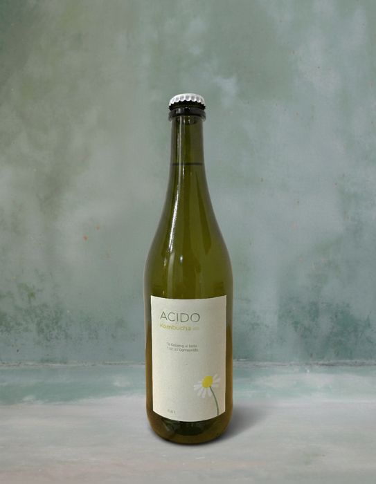Kombucha 05 – Milky Wulong & Camomilla (75 cl)- AcidoLab - immagine 2