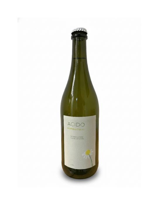 Kombucha 05 – Milky Wulong & Camomilla (75 cl)- AcidoLab - immagine 3
