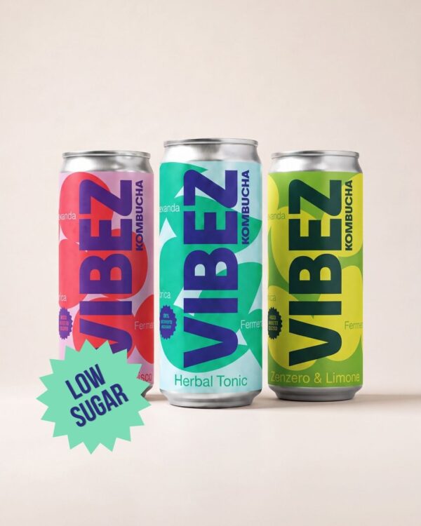 [NOVITÀ] Box Degustazione Kombucha (3 Gusti) - VIBEZ