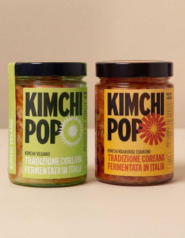 Box Kimchi Essential n.3 (2 barattoli da 500g) - KIMCHI VEGANO e KKAKDUGI