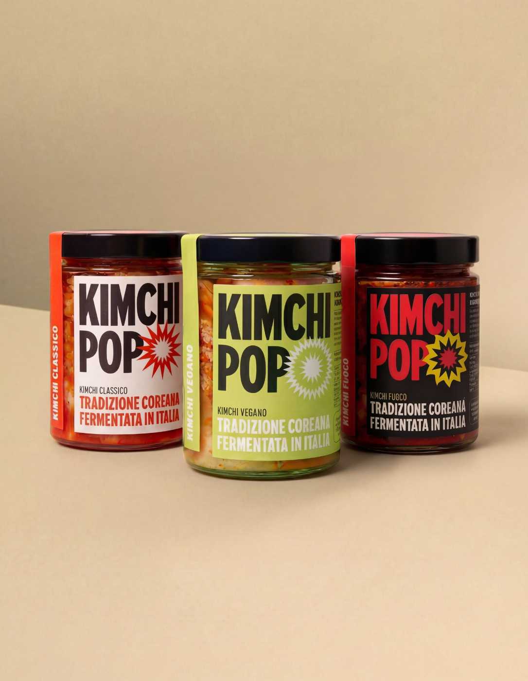 Box Kimchi Evolution n.1 (3 barattoli da 500g) - KIMCHI CLASSICO, VEGANO e FUOCO