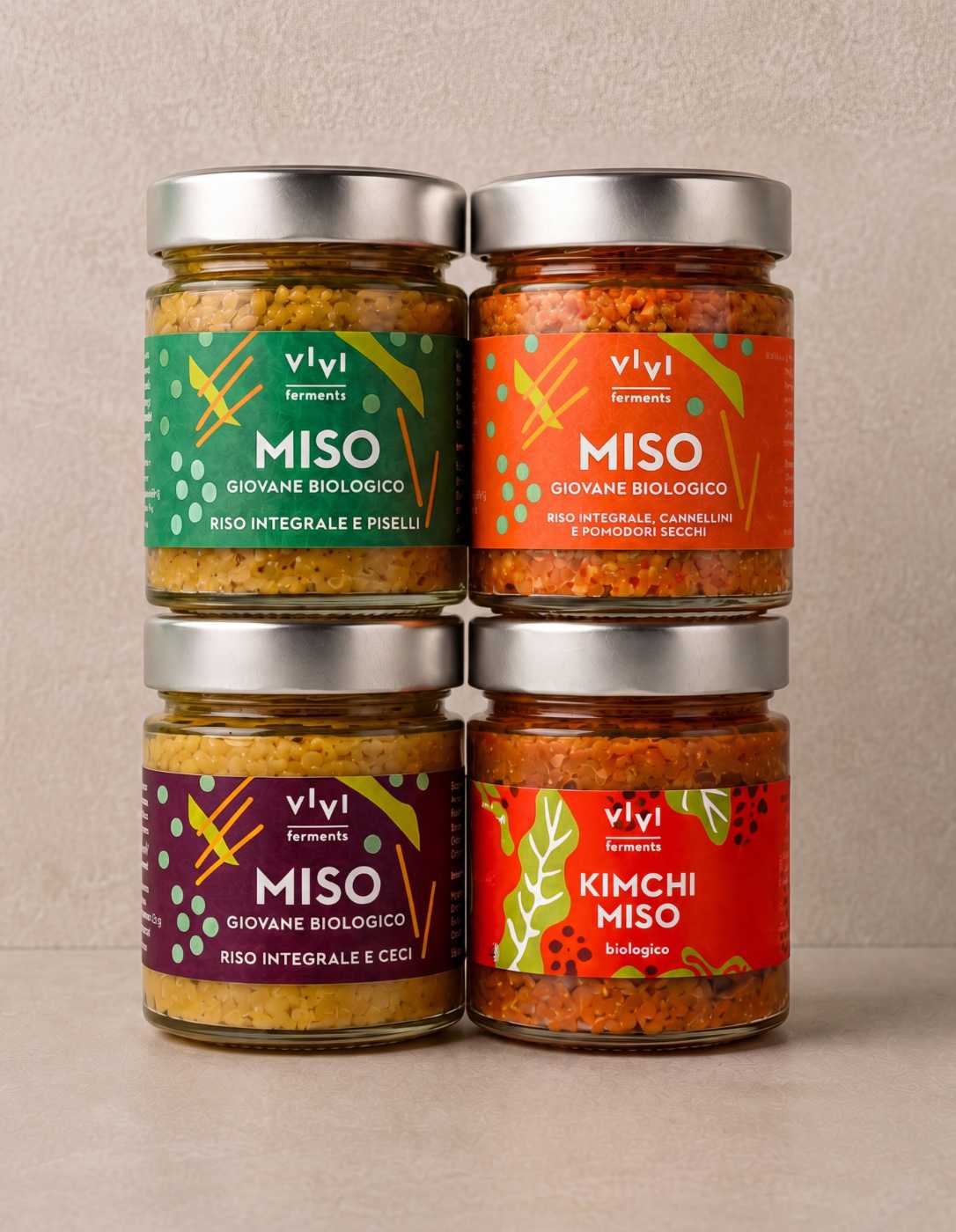 Box Miso del Mondo – Oriente e Mediterraneo in 4 Vasetti – Vivi ferments